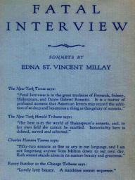 Icon image Fatal Interview: Sonnets