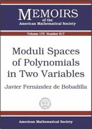 Icon image Moduli Spaces of Polynomials in Two Variables