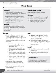 Icon image Operations and Algebraic Thinking Leveled Problems: Simplifying Expressions: Simplifying Expressions
