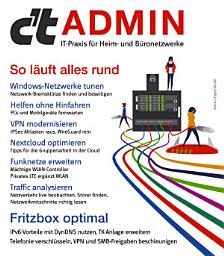 Icon image c't Admin (2020): IT-Praxis für Heim- und Büronetzwerke