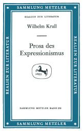 Icon image Prosa des Expressionismus