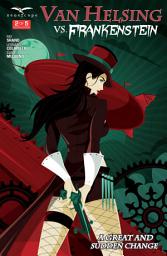 Icon image Van Helsing vs. Frankenstein: Issue #2