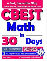 Icon image CBEST Math in 30 Days: The Most Effective CBEST Math Crash Course