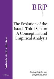 Icon image The Evolution of the Israeli Third Sector: A Conceptual and Empirical Analysis