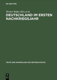 Icon image Deutschland im ersten Nachkriegsjahr: Berichte von Mitgliedern des Internationalen Sozialistischen Kampfbundes (ISK) aus dem besetzten Deutschland 1945/46