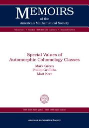 Icon image Special Values of Automorphic Cohomology Classes