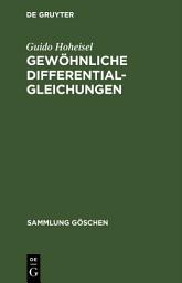 Icon image Gewöhnliche Differentialgleichungen: Ausgabe 5