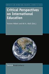 Icon image Critical Perspectives on International Education