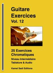 Icon image Guitare Exercices Vol. 12: 25 Exercices Chromatiques Niveau Intermédiaire