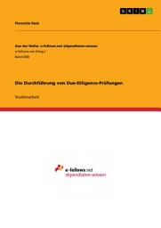 Icon image Die Durchführung von Due-Diligence-Prüfungen