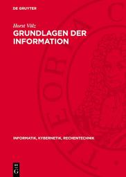 Icon image Grundlagen der Information