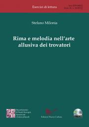 Icon image Rima e melodia nell'arte allusiva dei trovatori