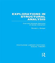 Icon image Explorations in Structural Analysis: Dual and Multiple Networks of Social Interaction