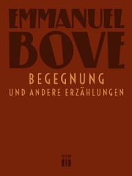 Icon image Begegnung: und andere Erzählungen
