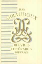 Icon image Oeuvres litteraires diverses