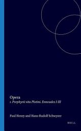 Icon image Plotini Opera: Porphyrii vita Plotini. Enneades I-III