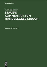 Icon image §§ 376–473: Ausgabe 12