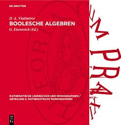 Icon image Boolesche Algebren