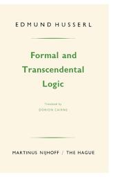 Icon image Formal and Transcendental Logic: Edition 9