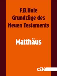 Icon image Grundzüge des Neuen Testaments - Matthäus