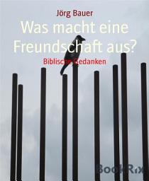 Icon image Was macht eine Freundschaft aus?: Biblische Gedanken