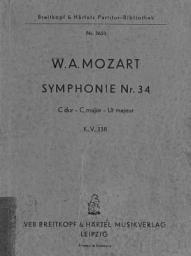 Icon image Symphonie No 34: Выпуск 34