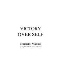 Icon image Victory Over the Self Centered Life - Teacher's Manual PDF