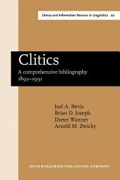Icon image Clitics: A comprehensive bibliography 18921991