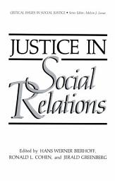 Icon image Justice in Social Relations