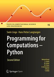 Icon image Programming for Computations - Python: A Gentle Introduction to Numerical Simulations with Python 3.6, Edition 2