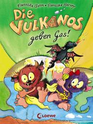 Icon image Die Vulkanos geben Gas! (Band 5): Lustiges Erstlesebuch für Mädchen und Jungen ab 7 Jahre