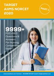 Icon image TARGET AIIMS NORCET 2020 - PART 1 ON GOOGLE: 9999+ FOCUSED Questions & Answers For Nursing Competitive Exam