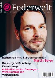 Icon image Federwelt 141, 02-2020, April 2020: Zeitschrift für Autorinnen und Autoren