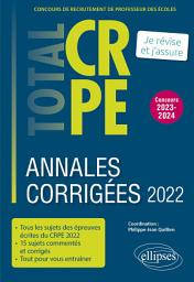 Icon image Annales corrigées du CRPE 2022