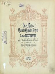 Icon image Quartette v. L. van Beethoven fur Pianoforte zu 4 Hd.
