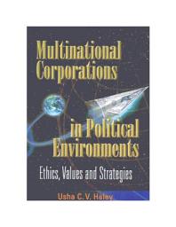 Icon image Multinational Corporations in Political Environments: Ethics, Values and Strategies