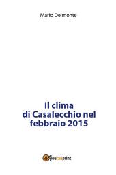 Icon image Il clima di Casalecchio nel febbraio 2015