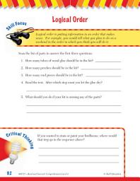 Icon image Read & Succeed Comprehension Level 4: Logical Order Passages and Questions
