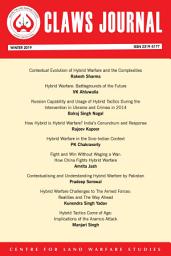 Icon image CLAWS Journal: Vol. 12 No. 2 (2019): Winter 2019