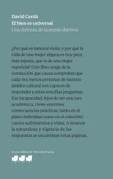 Icon image El bien es universal: Una defensa de la moral objetiva