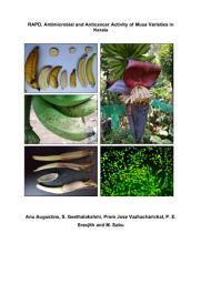 Icon image RAPD, Antimicrobial and Anticancer Activity of Musa Varieties in Kerala