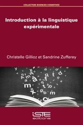 Icon image Introduction à la linguistique expérimentale