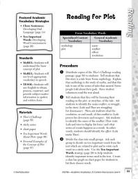 Icon image Academic Vocabulary Level 4--Reading for Plot