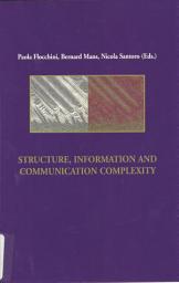Icon image Structure, Information and Communication Complexity, IIS 1