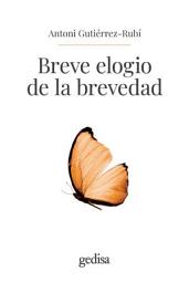 Icon image Breve elogio de la brevedad
