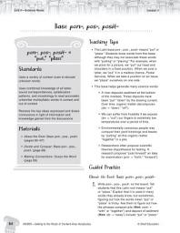 Icon image Content-Area Vocabulary Level 5--Base pon-, pos-, posit-
