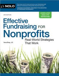 Icon image Effective Fundraising for Nonprofits: Real-World Strategies That Work, Edition 8