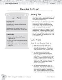 Icon image Content-Area Vocabulary Level 3--Numerical Prefix bi-