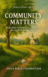 Icon image Bible Study Book Community Matters: Building Strong Fellowship in Church and Beyond