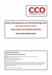 Icon image Visitor Management at a World Heritage Site: Skara Brae Prehistoric Village